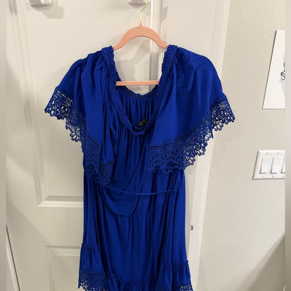 Blue dress/long top - Picture 2 of 7